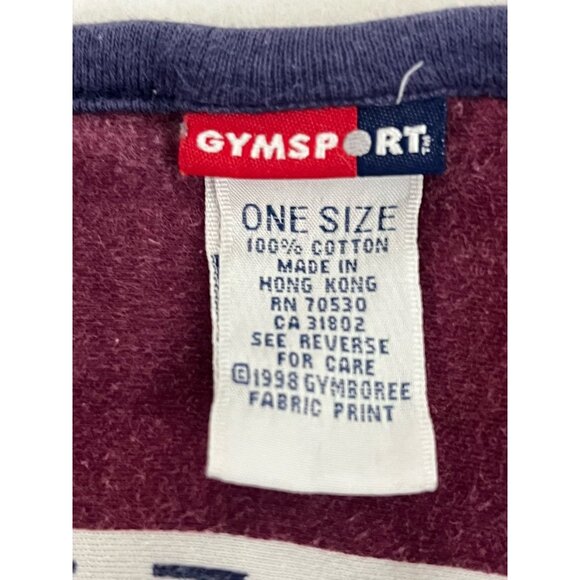 Vintage Gymboree Stadium Collection Boys Layette Blanket Sports Gym Reversible - Picture 4 of 5